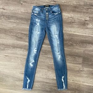 Indigo Rein Junior Ripped Jeans